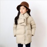 C1281high Quality Coat Kids Girl Cotton Padded Jacket