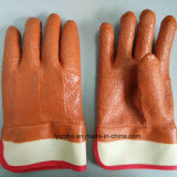 Winter Lined PVC Hand Safety Gloves