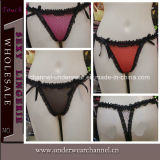 Sexy Different Color Women Lace G-String Underwear Panty (TF1070)