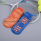Spandex / Cotton Material and Adults Age Group Slipper Custom Grip Socks Trampoline Sock