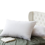 Hotel White/Grey Goose/Duck Down Pillow