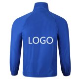 in Stock Sportswear Customized Uniform Football Tracksuit Jersey with Mesh Liner