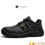 Mens Work Composite Steel Toe Safety Shoes with Real Leather