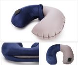 Cotton TPU Inflatable Travel Neck Pillow with Factory Price
