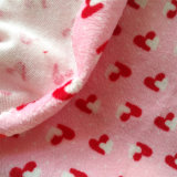100% Polyester Knitting Minky Fabric for Blanket