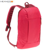 Custom Red Polyester Promotional Hiking Bike Travelling Backpack Bag