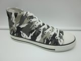 High Top Young Fashion Shoelace Colorful Camouflage Canvas Shoes