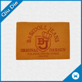 PU material Leather Labels USD Fro Tourser Patch