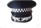 Hand Embroidery Cap Police Military Hats Peaked Cap