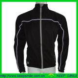 Custom Men's Winter Cycling Apparel for Jacket with Reflective Piping