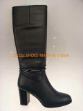 Fashion Classic Hotest   Knee High Real Leather High Heel Women Shoes