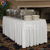 100% Polyester Factory Direct Price Wholesale Table Cloth &Table Skirt
