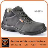Saicou Steel Toe Steel Plate Engineering Working Woodland Safety Shoes Sc-6573