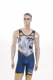 Healong Fashion Design Sportswear Full Sublimation Printing Wrestling Jersey
