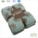 Warm Bed Mat Paw Print Cushion Soft Blankets Pet Cat Dog Blanket
