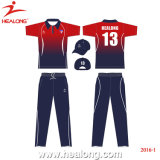 Design Own Womens Team Silm Sublimation Cricket Jerseys Clothing