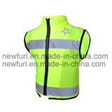 Ce En1150 Safety Jacket Security Clothes Reflective Vest for Children