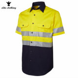 Roadway Reflective Traffic Short Sleeve Safety Clothes