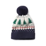 Jacquard Hat Beanie Hat POM POM Knitted Hat