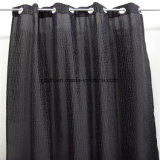 2018 The Most Hot Selling Black Printing Polyester Window Curtain Fabric in Wholesale Market