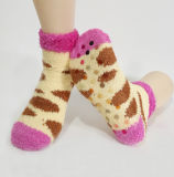 Lady's Fuzzy Fluffy Socks Women Indoor Microfiber Socks, Women Floor Socks
