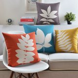 OEM Wholesale Cotton Linen Navy Throw Pillow for Outdoor Furniture