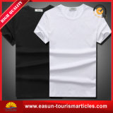 Wholesale Long Line 100% White Polyester T-Shirt for Adults