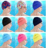 Fabric Soft and Comfortable Swim Cap/Hat, Cloth Pure Color Caps