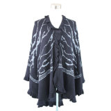 Lady Pashmina Acrylic Fashion Knitted Weaving Shawl (YKY4102)