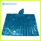Cheap Clear Waterproof PE Rain Poncho Rvc-078