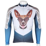 Pet Corgi Patterned Fashion Sports Tops Men's Cycling Jersey