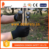 Ddsafety 2017 Black PU Coated Safety Working Glove