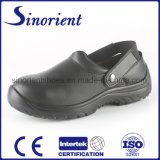 Genuine Leather Safety Sandal Shoes with Steel Toe Cap