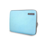 Famous Blue Color Embossed Square Patern Design Neoprene Laptop Bag (FRT1-72)