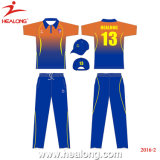 Healong Sportswear Wholesale Customized Cricket Jerseys Uniforms for Teamwear