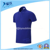 Wholesale Price Bright Blue Modal Polo Tshirt