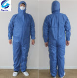 100% PP SMS Nonwoven Disposable Coverall