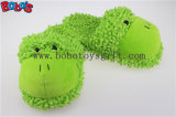 Non-Slip Women Shoe Plush Stuffed Soft Frog Animal Home Slippers