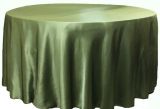 Table Cover Polyester Table Cloth Oilproof Wedding Party Restaurant Banquet Decoration Round Satin Tablecloth