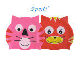 Cute Cat Shape Design Swimming Cap for Youth