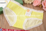 Hot Sale Cotton Fashionable Ventilate Plaid Young Girls Underwear Ladies Lingerie Panty