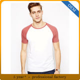 OEM Men's 100% Cotton Sport Raglan Sleeve T Shirt