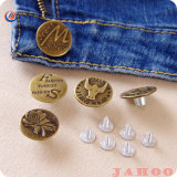 China Hot Selling Zinc Alloy Metal Jeans Button for Garments