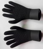 Smooth Skin Black Gloves for Diving
