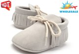 Wholesale Prewalker Baby Shoes Tassel Soft Soles Lace-UPS Infant Shoes
