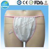 Disposable Nonwoven Sexy Women Tanga Underwear G-String with Ce ISO