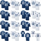 Indianapolis Pat Mcafee Donte Moncrief Frank Gore Mike Adams Football Jerseys