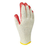Red Smooth Latex Palm Coated Cotton Gloves