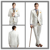 OEM Factory Price Customized Men's Cashmere Wool White Suit Wedding Suit