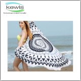 Reactive Printed Round Beach Towel for Gift